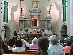 The Blessed Trinity Dance. Music: an OM chant