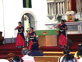 The Blessed Trinity Dance. Music: an OM chant